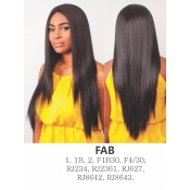 R&B Collection, Synthetic hair U-Shape Lace wig, FAB